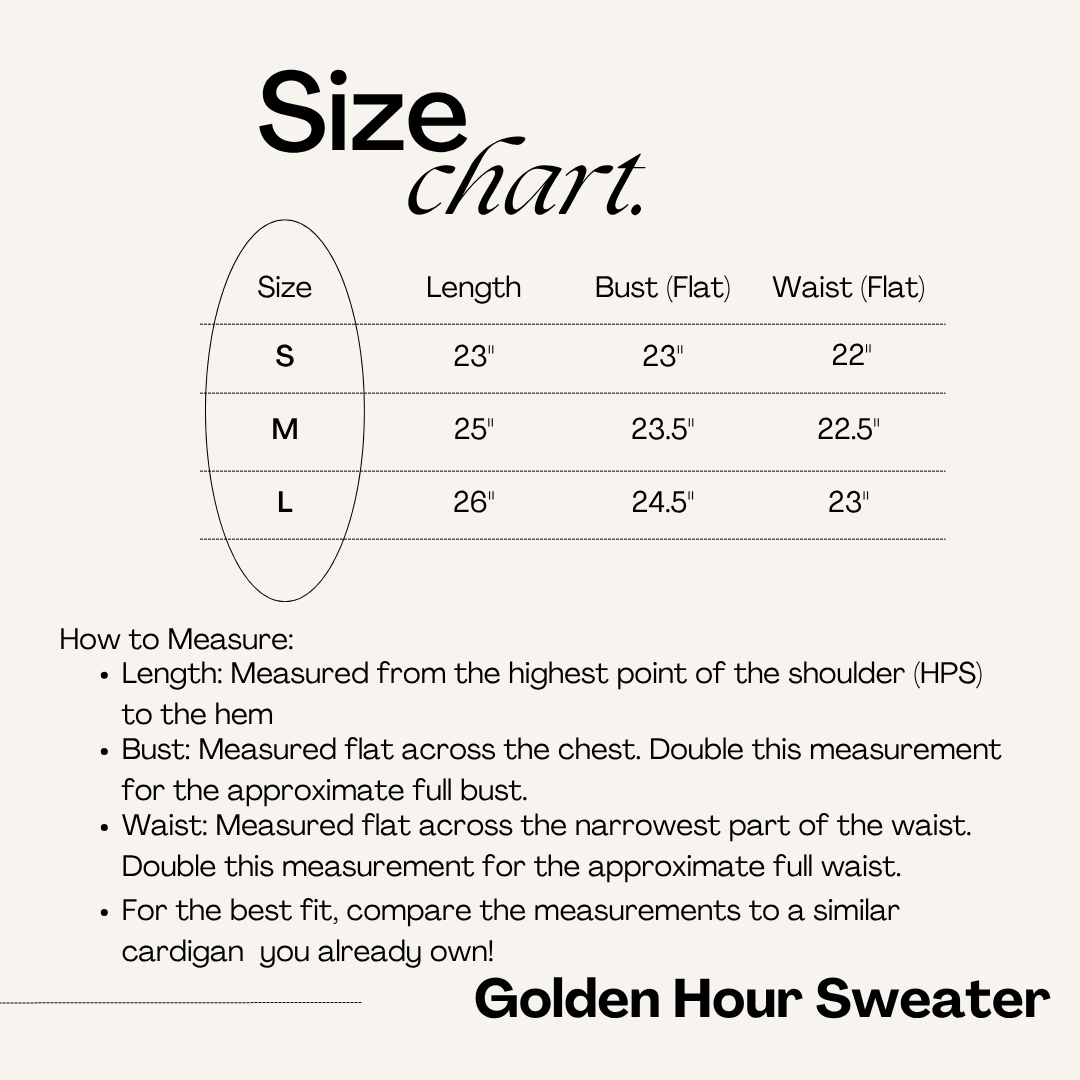 Golden Hour Sweater