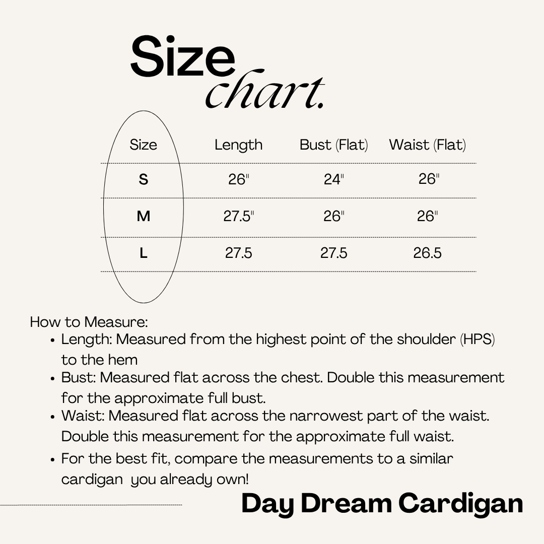 Daydream Cardigan in Light Mocha