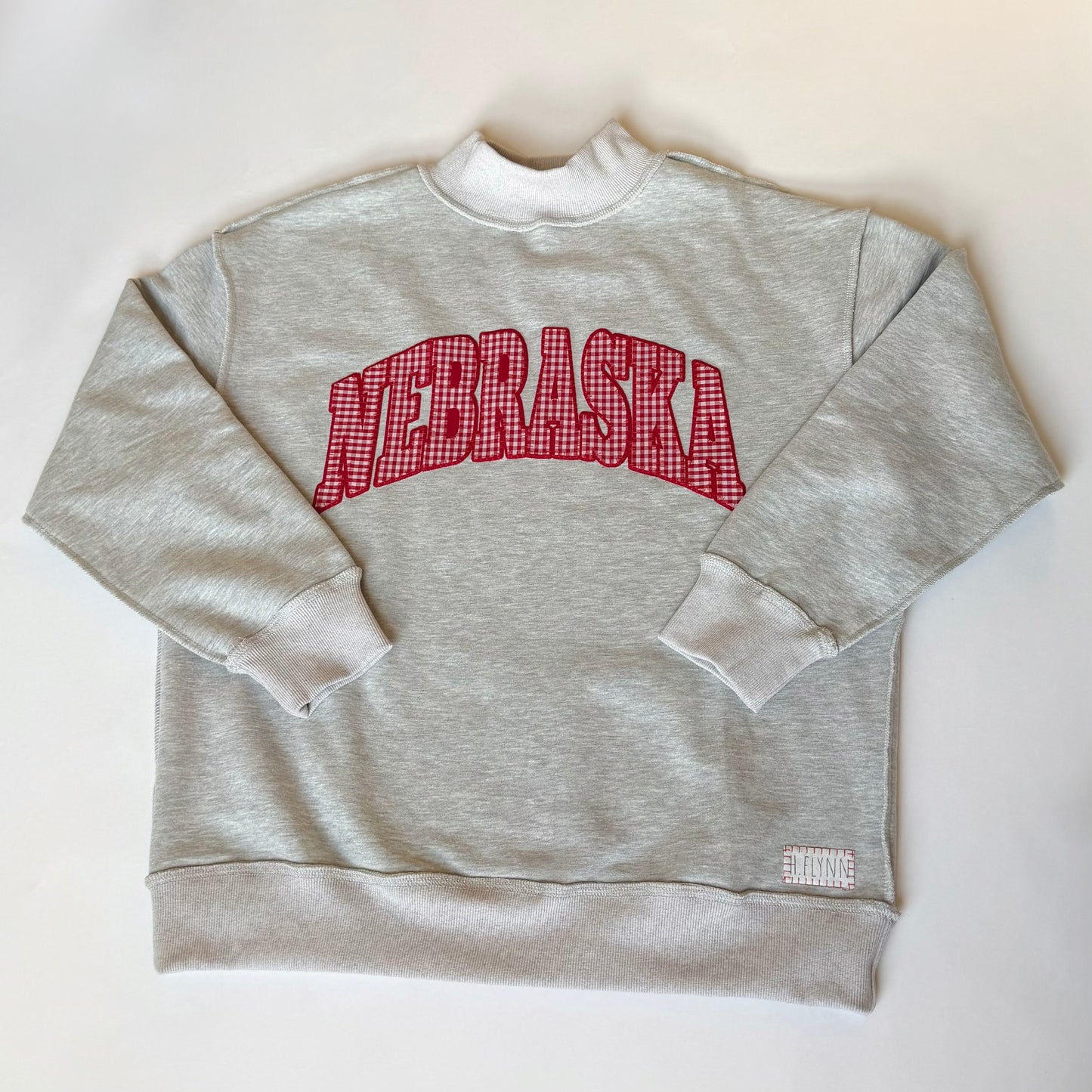 Nebraska Mock Neck Sweatshirt
