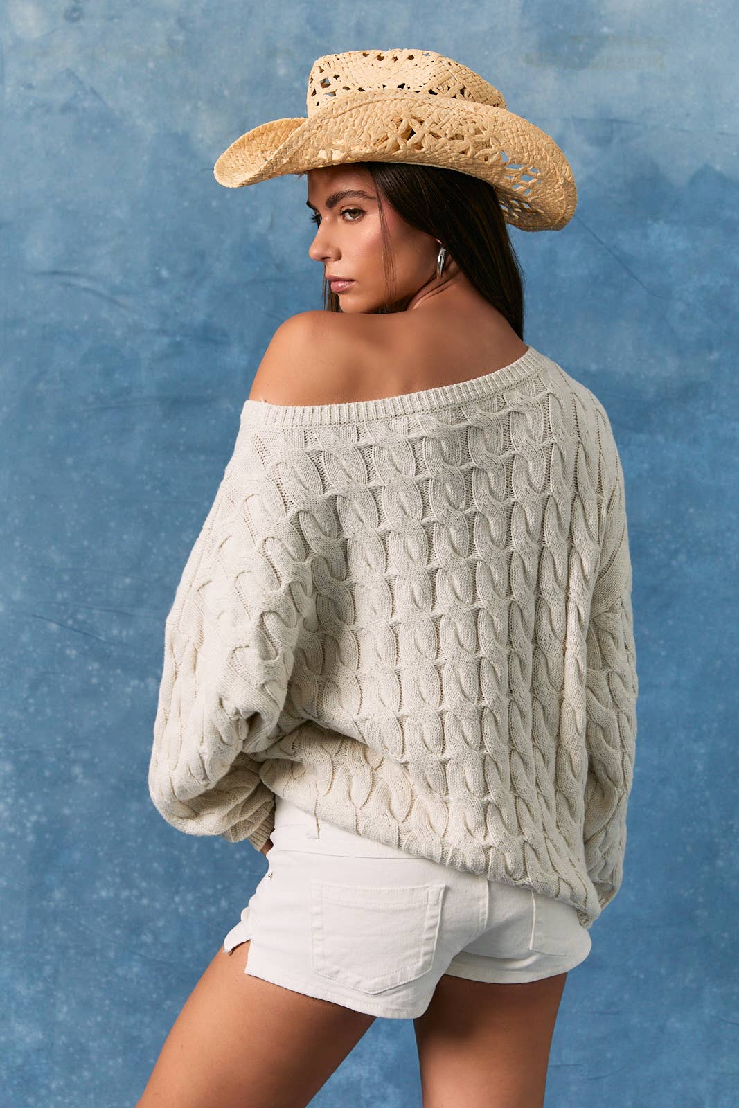 American Cable Knit Sweater