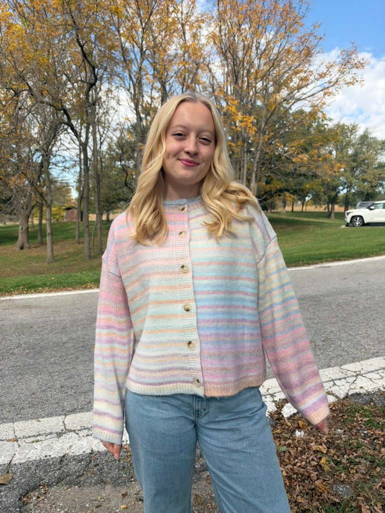 Cotton Candy Cardigan