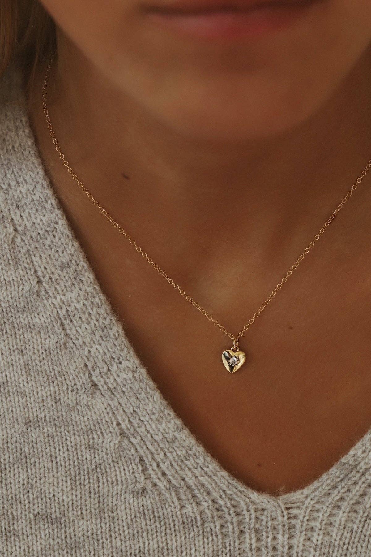 Astra Heart Necklace