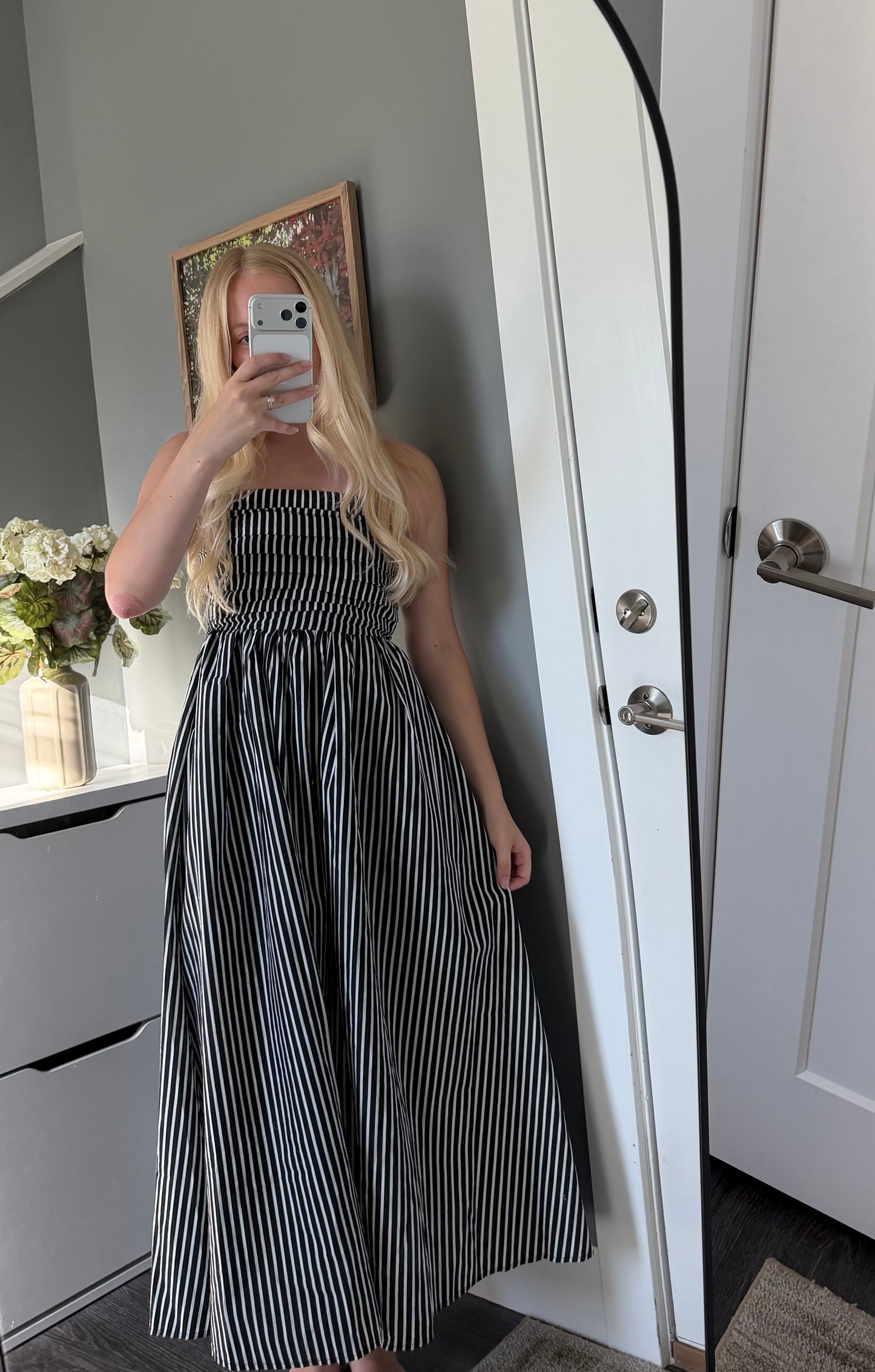 Delilah Stripe Maxi Dress