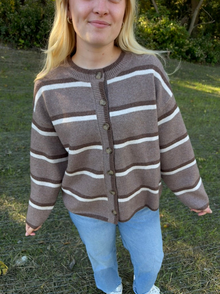 Daydream Cardigan in Light Mocha