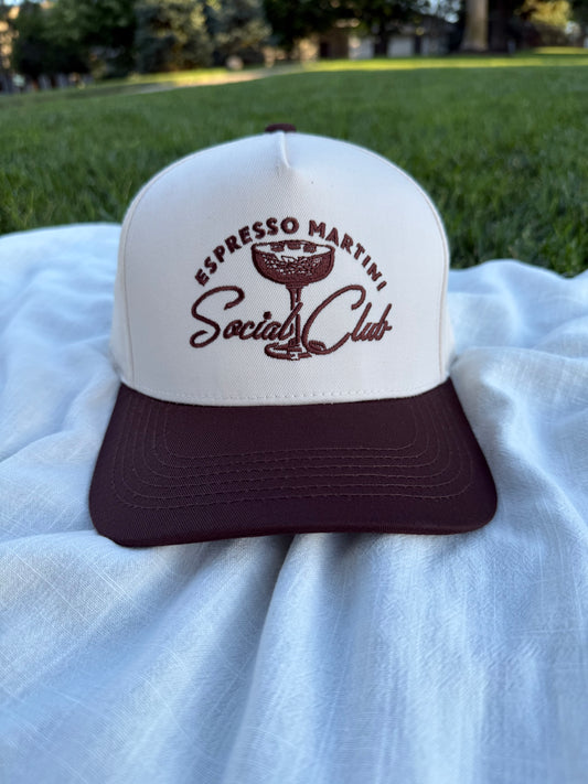 Espresso Martini Social Club Cap