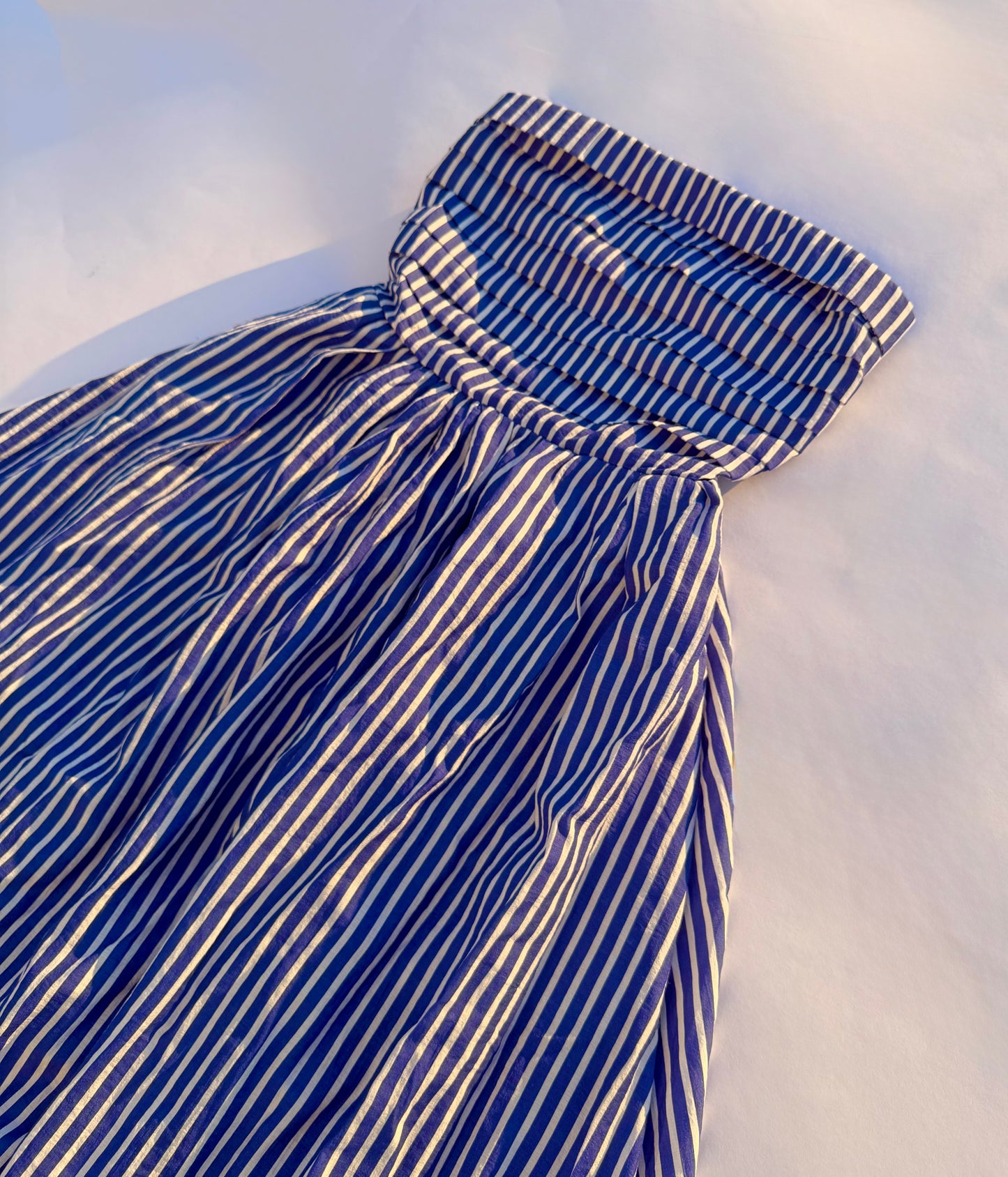 Blue Delilah Stripe Maxi Dress