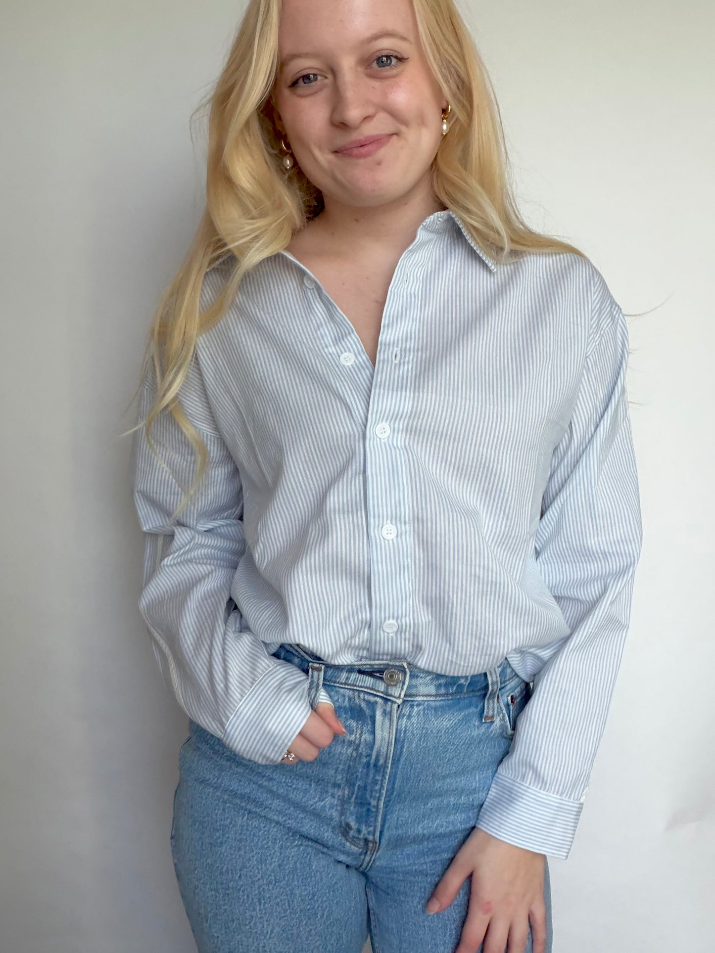 Just Enough Button Up