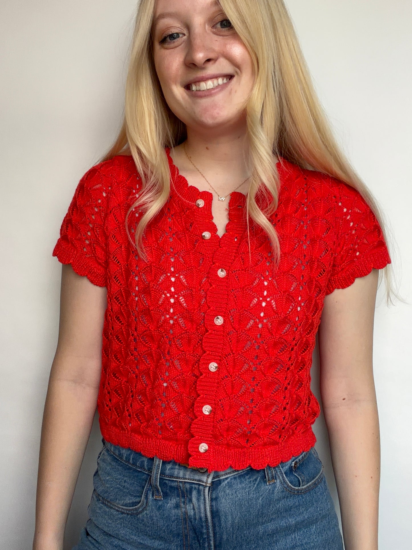 Cassie Crochet Mini Top