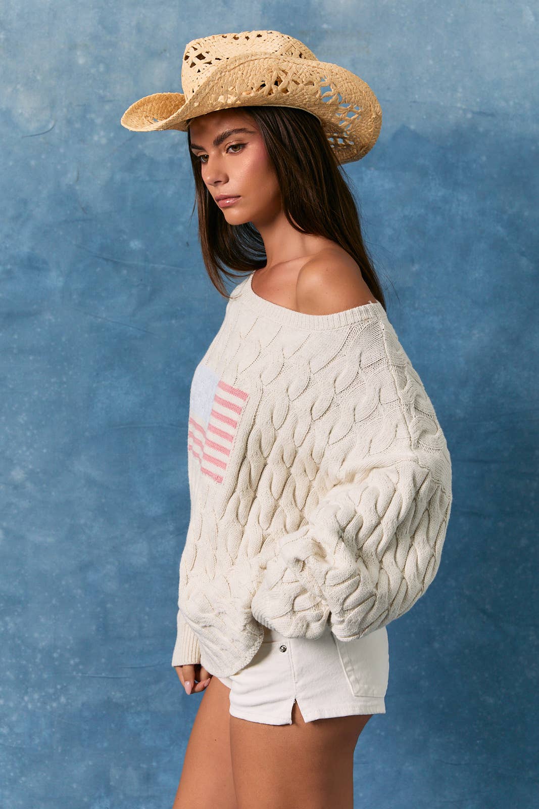 American Cable Knit Sweater