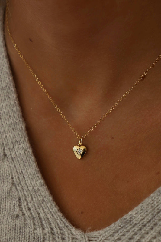 Astra Heart Necklace