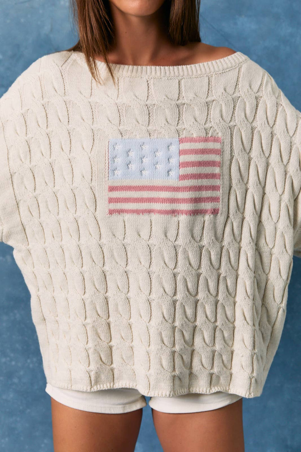 American Cable Knit Sweater