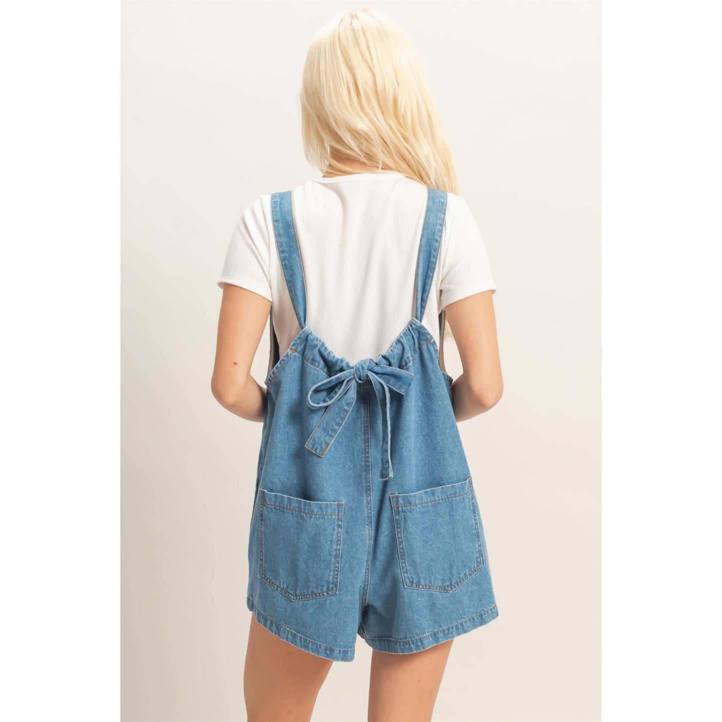 Easy Denim Romper