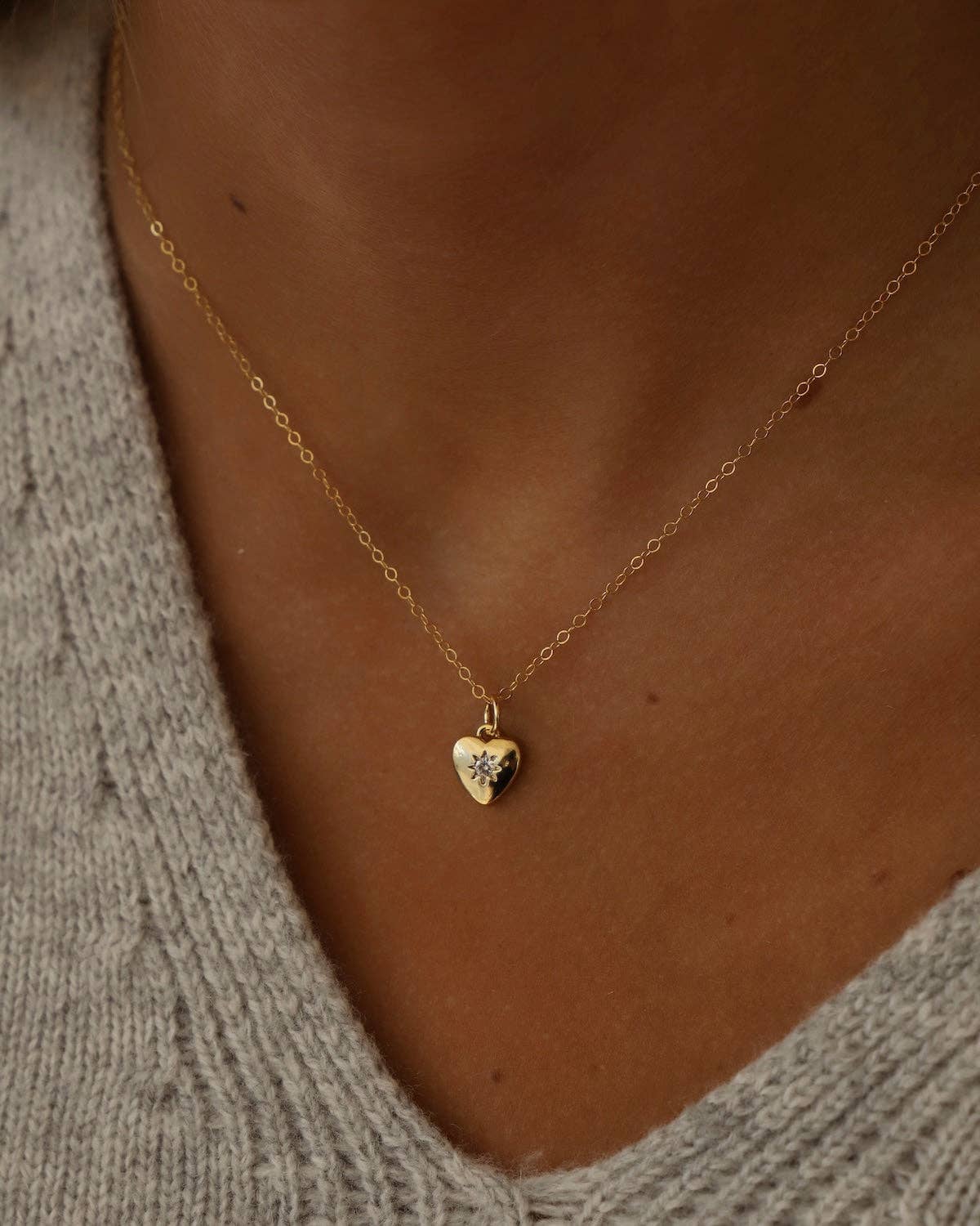 Astra Heart Necklace